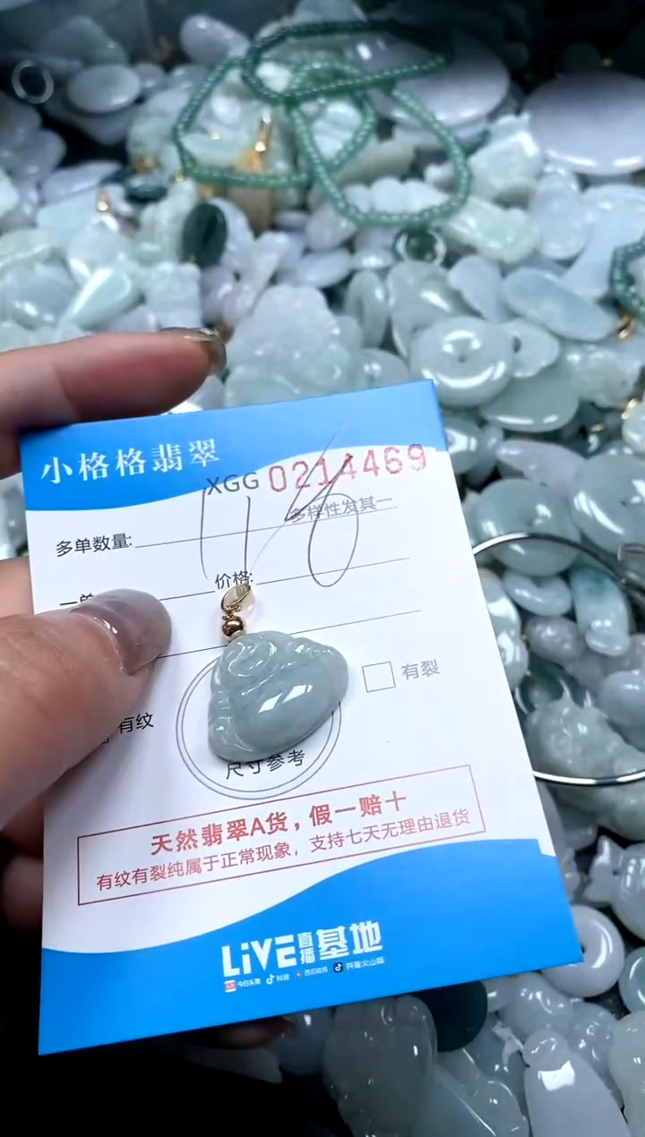 翡翠未镶嵌颈饰闪购商品0214469