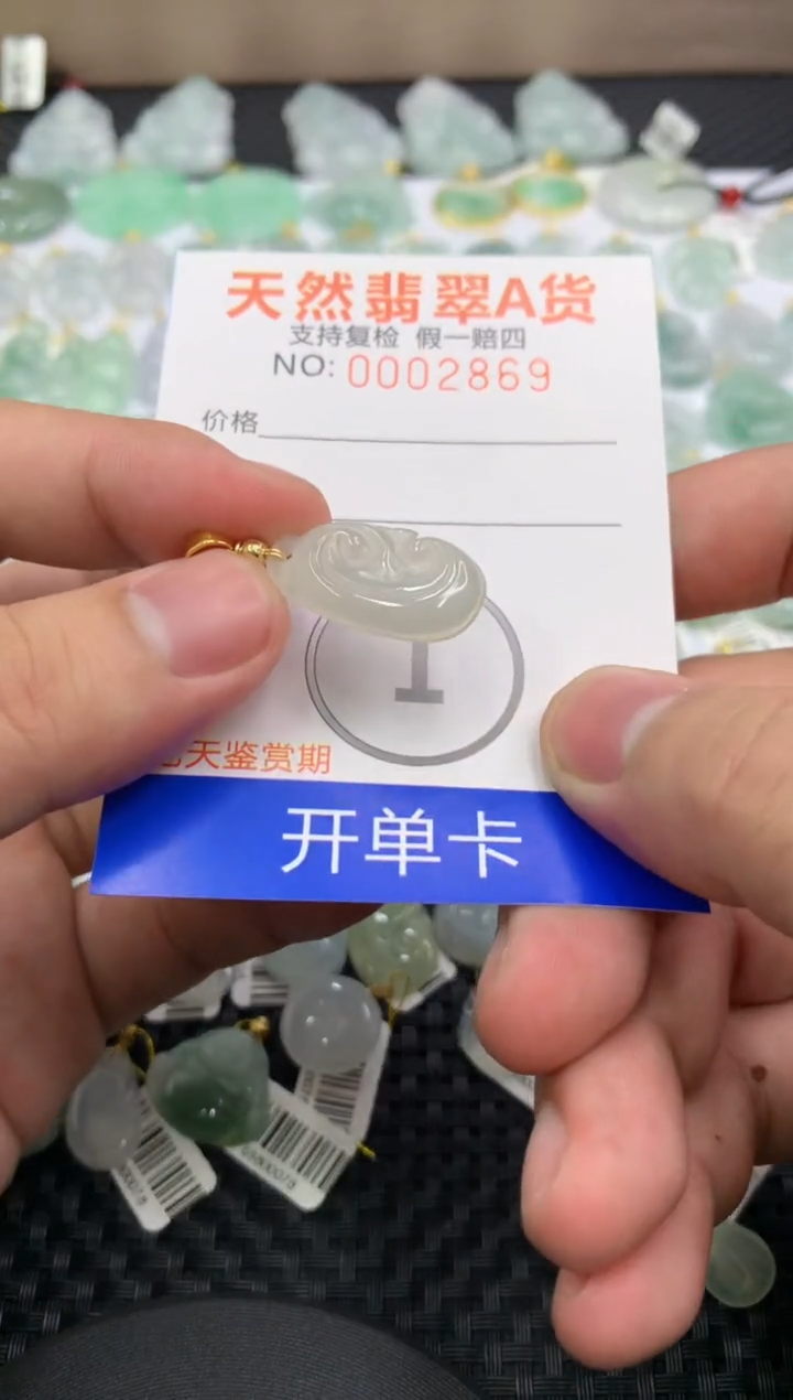 【闪购商品】翡翠颈饰未镶嵌11111111111
