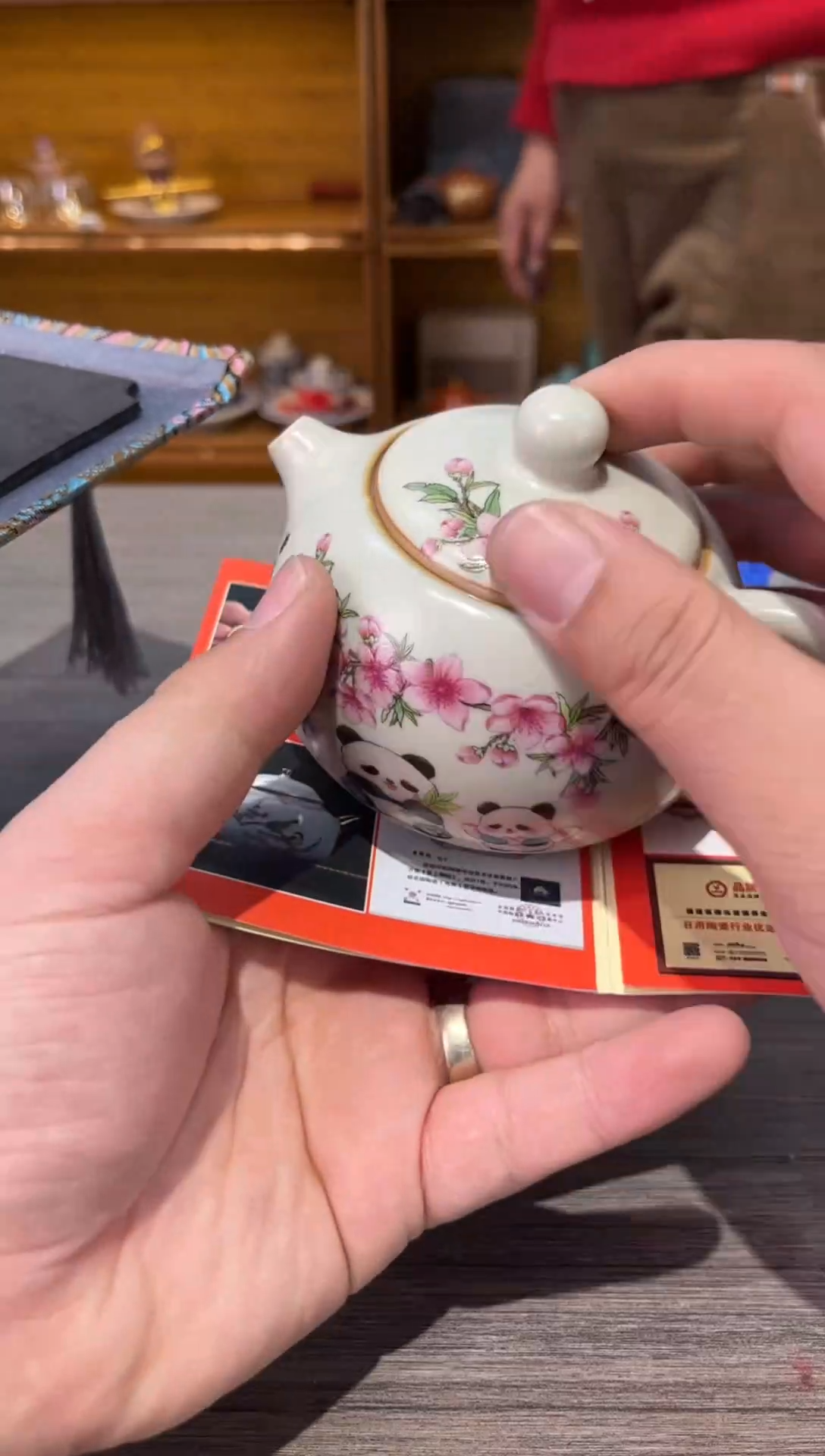 【闪购商品】西施熊猫壶茶具茶具