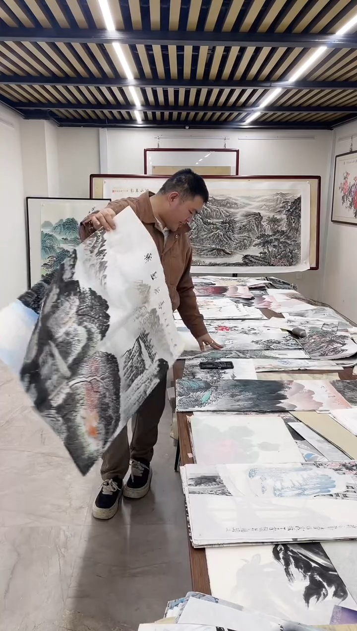 国画融易专属链接-李土庆水墨