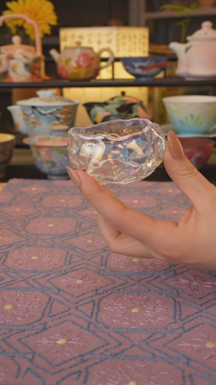 【闪购商品】福利品 七彩琉璃杯