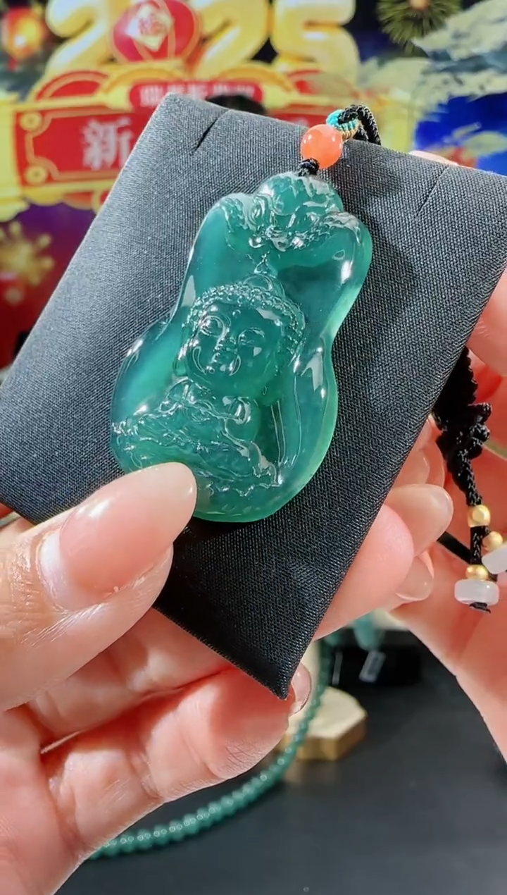 【闪购商品】翡翠吊坠(不含链)未镶嵌宝宝佛