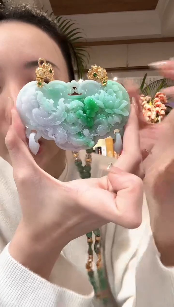 【闪购商品】翡翠颈饰未镶嵌国风