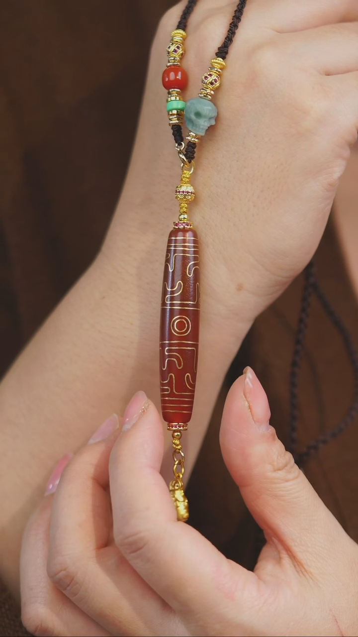 【闪购商品】玛瑙/玉髓项链未镶嵌多样性发一