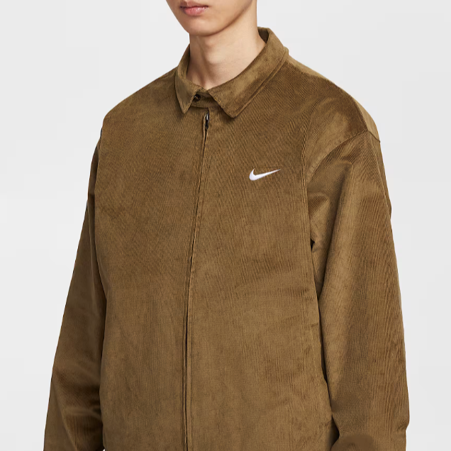 NIKE耐克【秋季上新】男子外套哈灵顿灯芯绒休闲翻领外套IM9349235