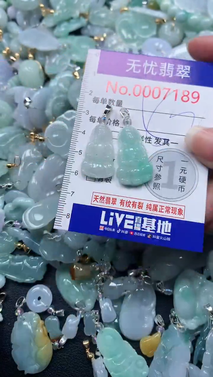 颈饰未镶嵌翡翠7189
