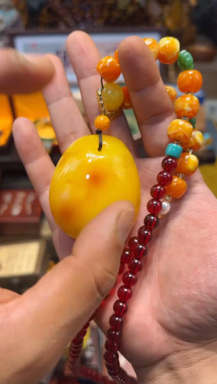 未镶嵌蜜蜡裸石L老七专属高端精品80