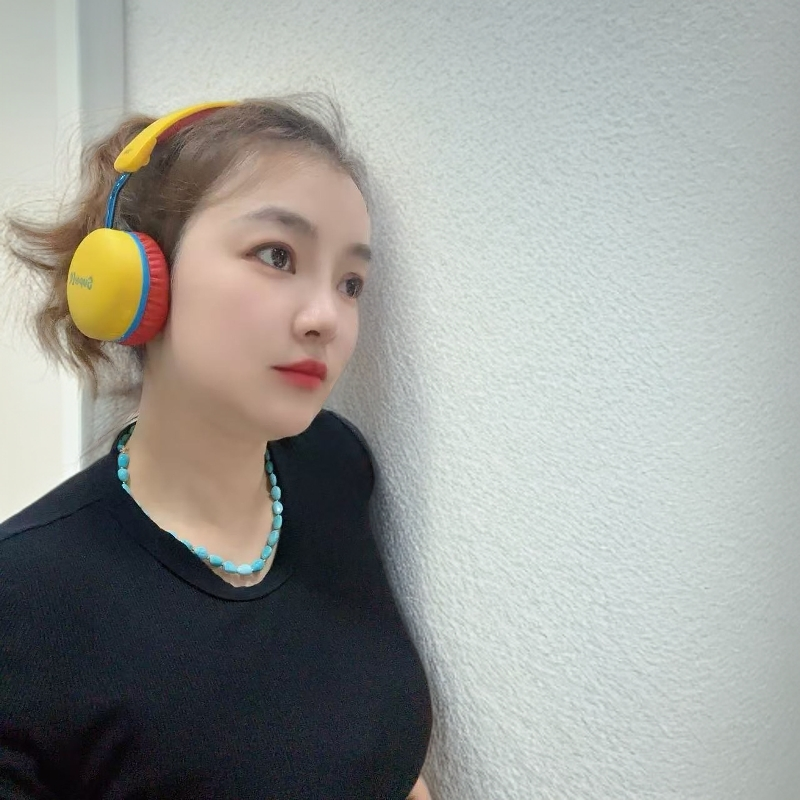 S8高通芯片ANC运动降噪HIFI超重低音头戴式蓝牙耳机耳麦可爱耳朵