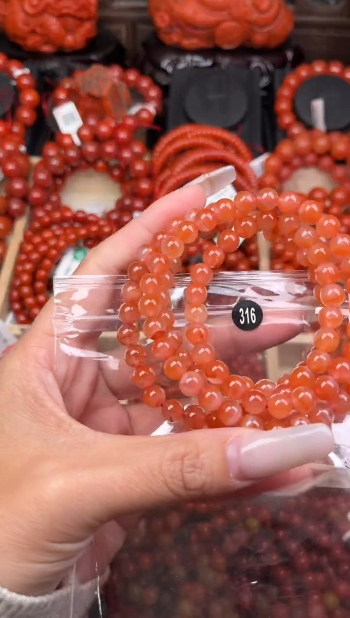 【闪购商品】南红玛瑙珠宝奇石未镶嵌316-7+