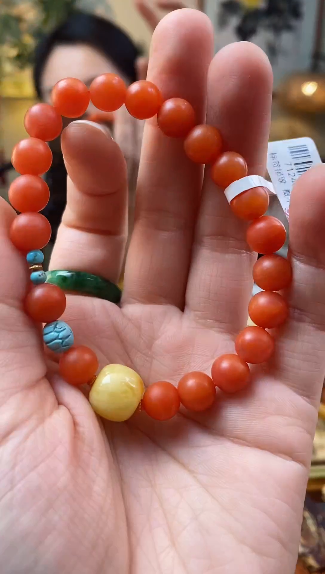 【闪购商品】南红玛瑙手链合金手串