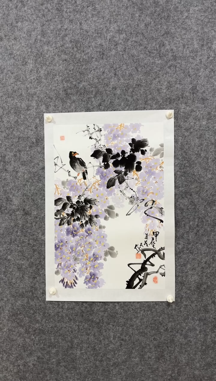 国画杨茂民老师精品2.7平尺作品