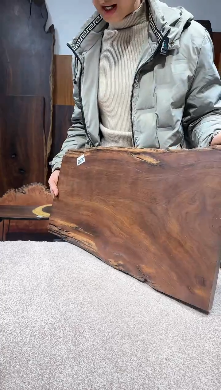 【闪购商品】风车木（黑檀木）尺寸67*38*2.5编号328