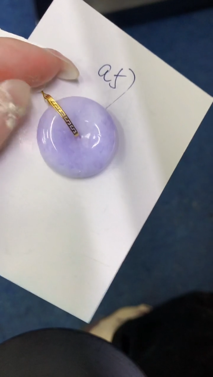 【闪购商品】翡翠颈饰18K金镶嵌000000000000