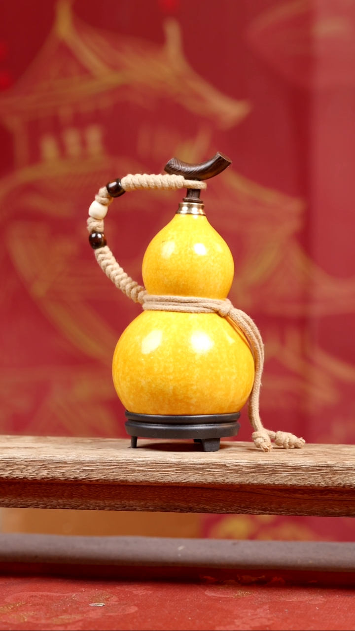 486号纯手工制作天然大漆真葫芦