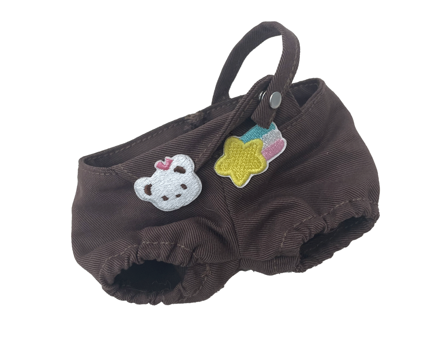 WAKUKU-背带裤(深咖)