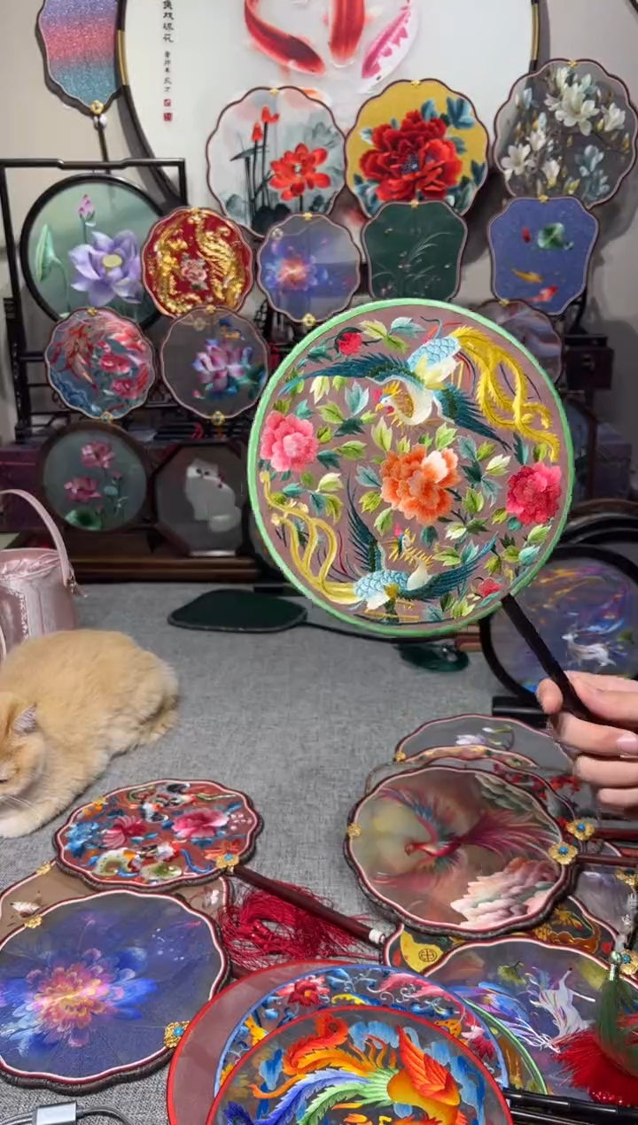 刺绣纯手工苏绣艺术品