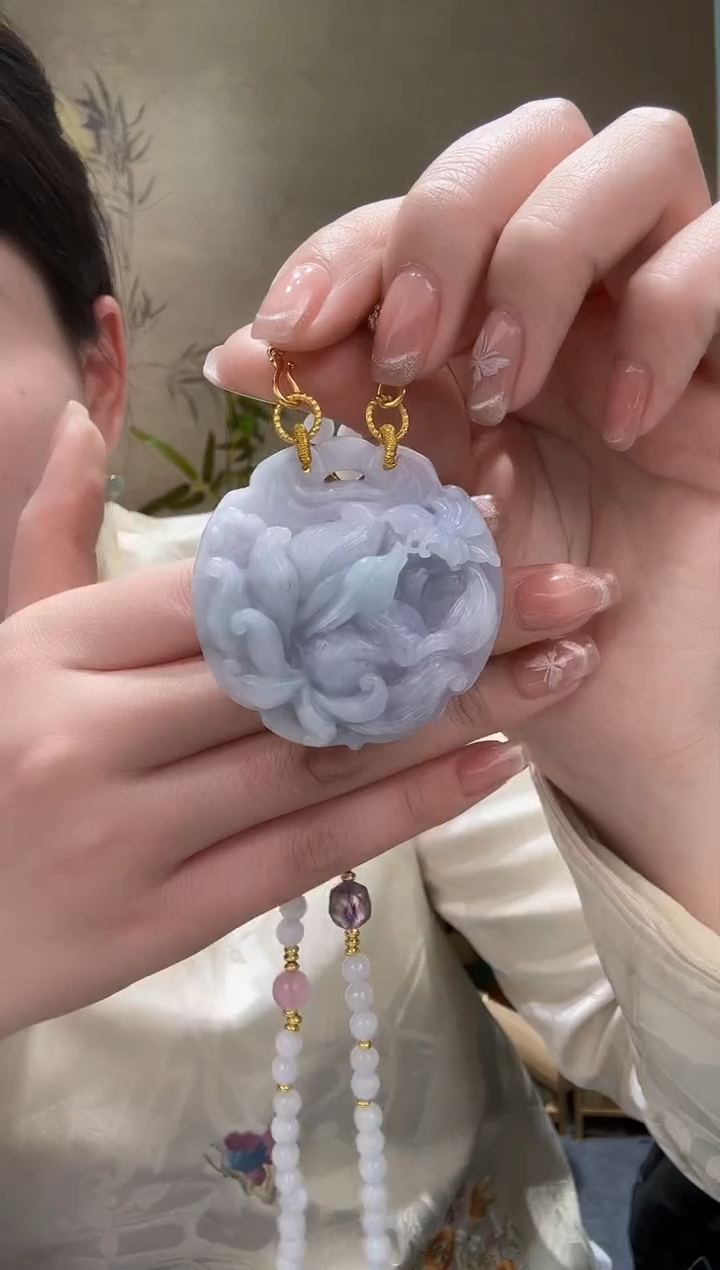 【闪购商品】翡翠颈饰未镶嵌吊坠