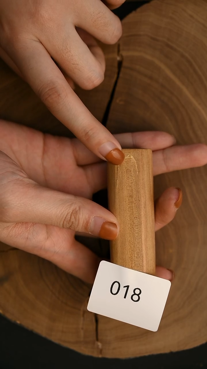 檀香木其他6号仓老山檀35钢印料41克