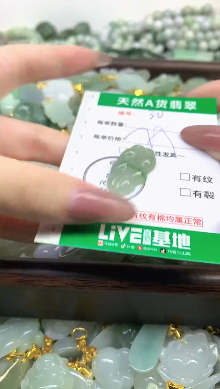 颈饰未镶嵌翡翠纯天然缅甸A货翡翠