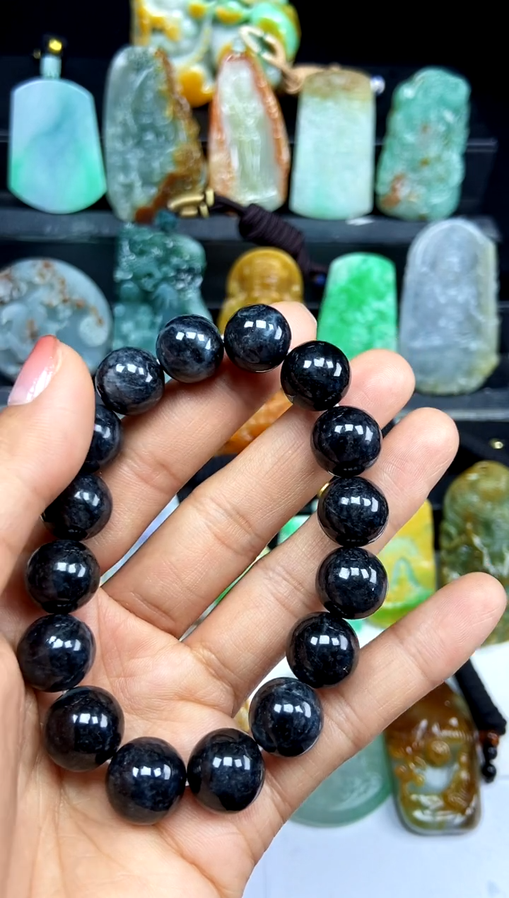 【闪购商品】翡翠颈饰未镶嵌翡翠A货手串