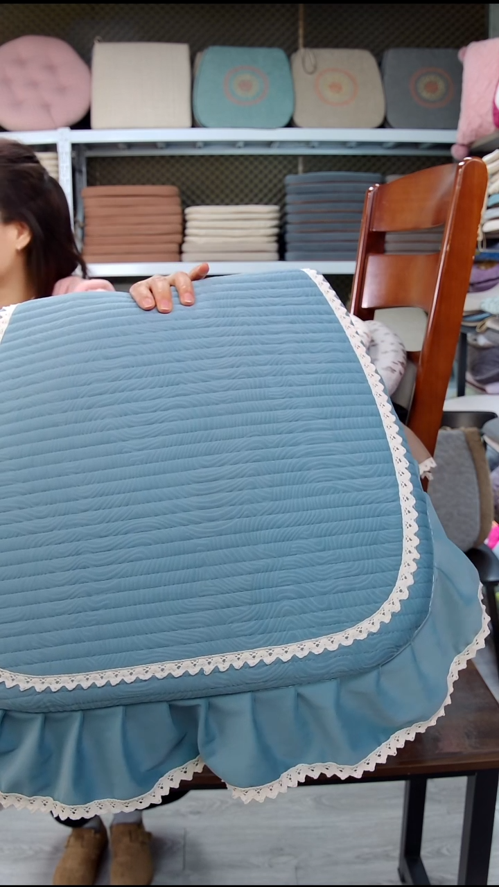 布布横条细绒：蓝色4个