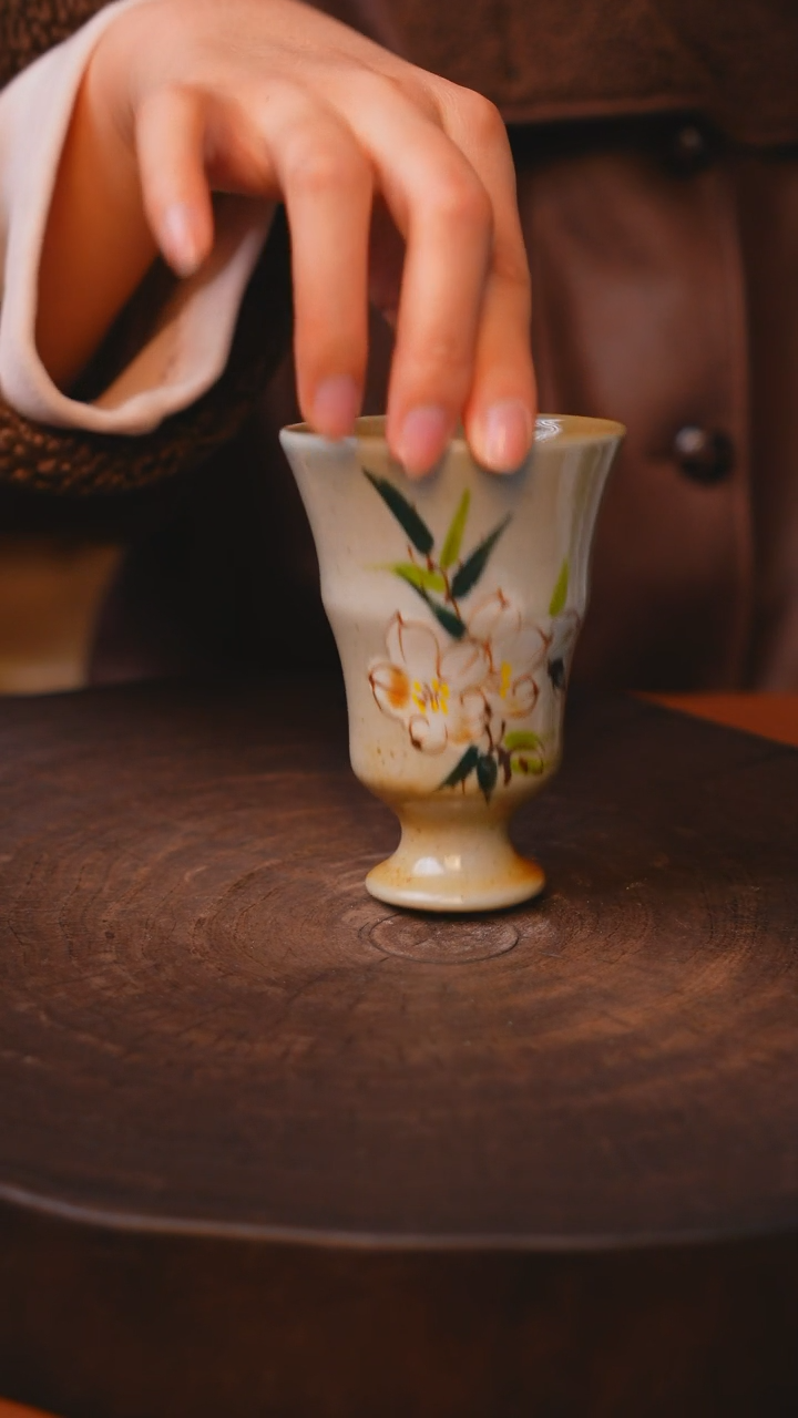 【闪购商品】瓷片景德镇手绘瓷器高温釉下彩--