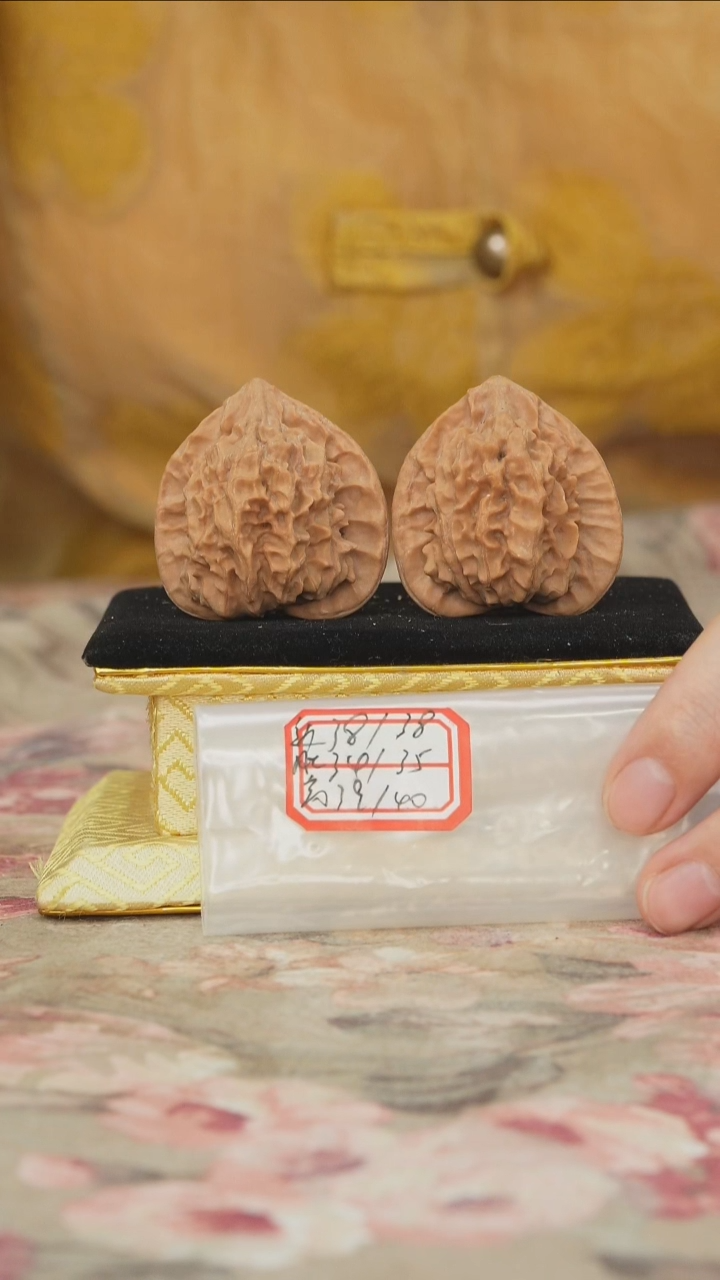 把件文玩核桃非嫁接官帽