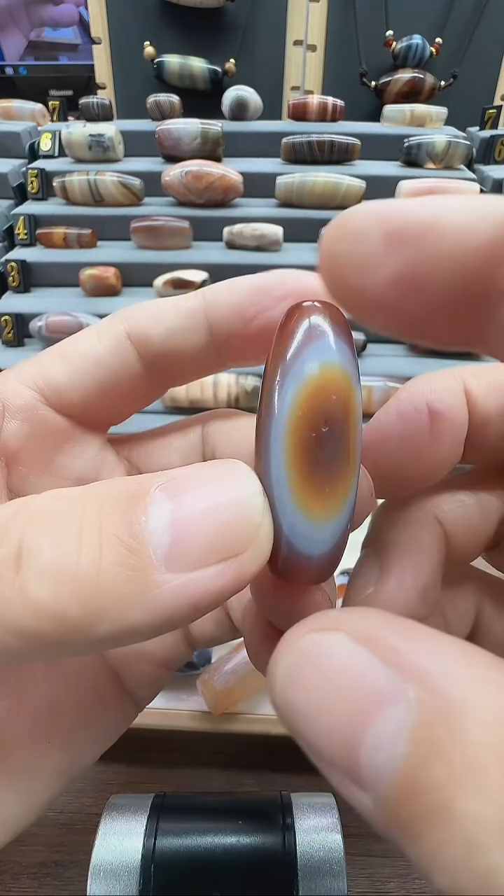 未镶嵌颈饰玛瑙/玉髓玛瑙40*16