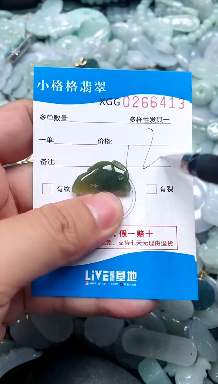 翡翠未镶嵌颈饰闪购商品0255413