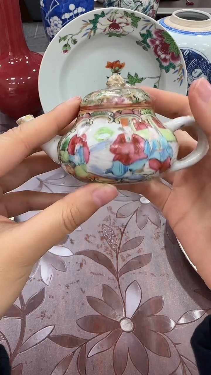 广彩水调大人物画片全品