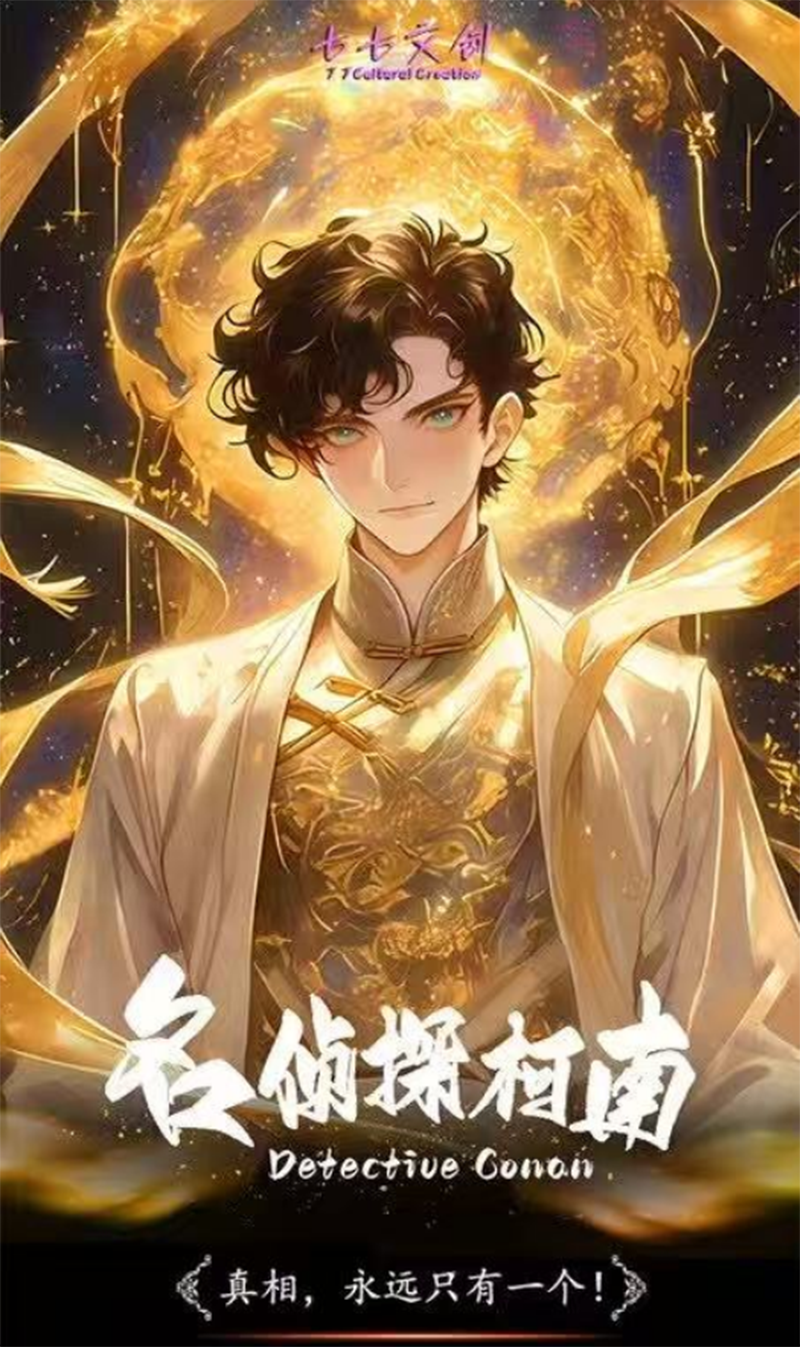 不会【平拆】七七文创 第一弹色纸《中元魅惑》—名侦探柯南（默认代拆）