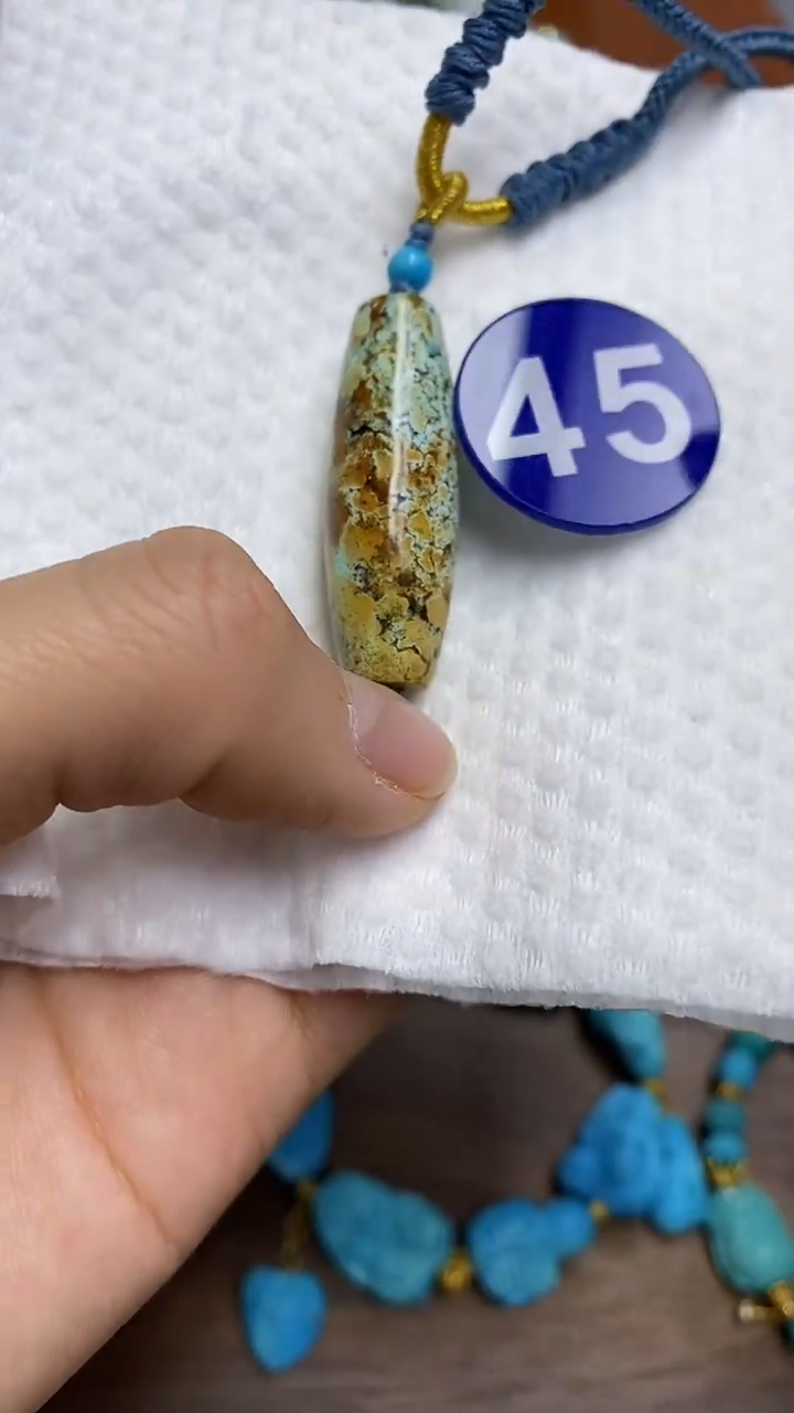 【闪购商品】绿松石项链未镶嵌45