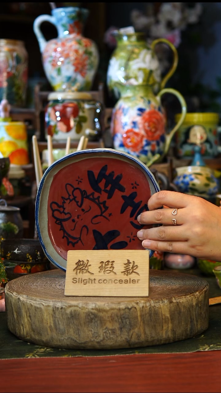 陶瓷171景德镇手工手绘釉下彩