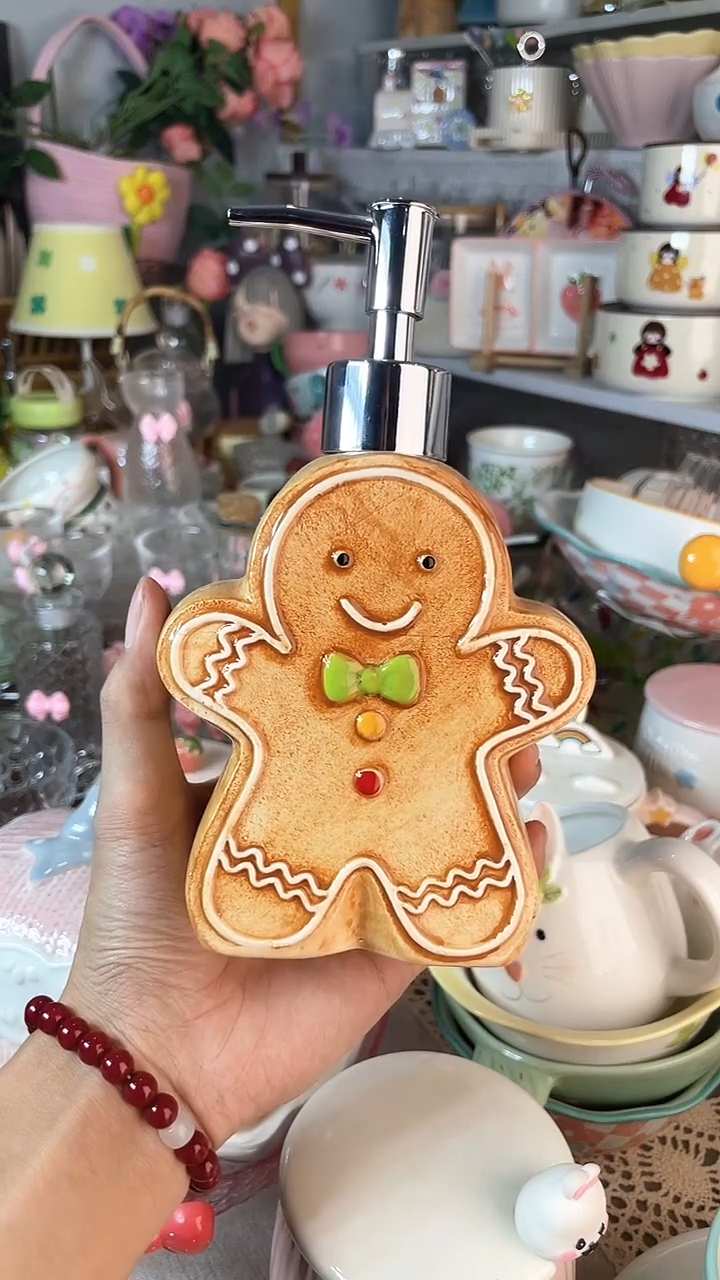 瓷片洗手液瓶，分装瓶