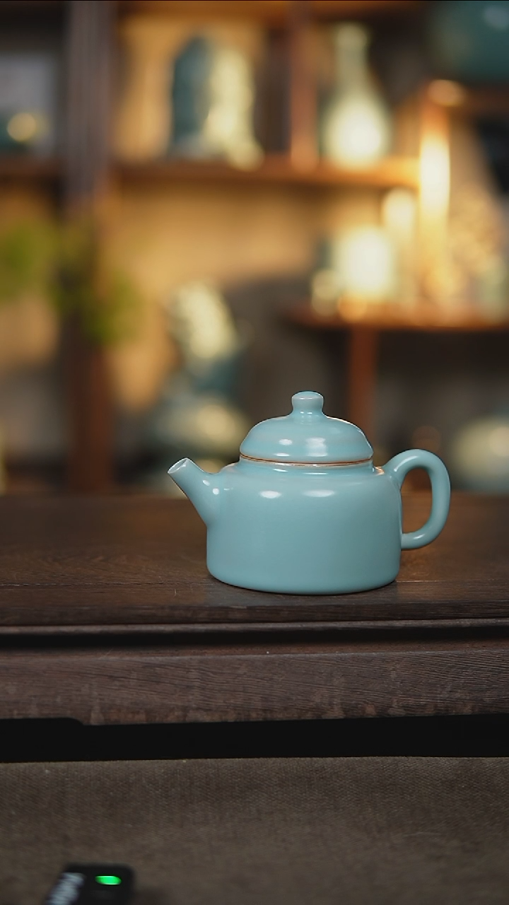 【闪购商品】杯仿古宋臻釉德钟壶瑕