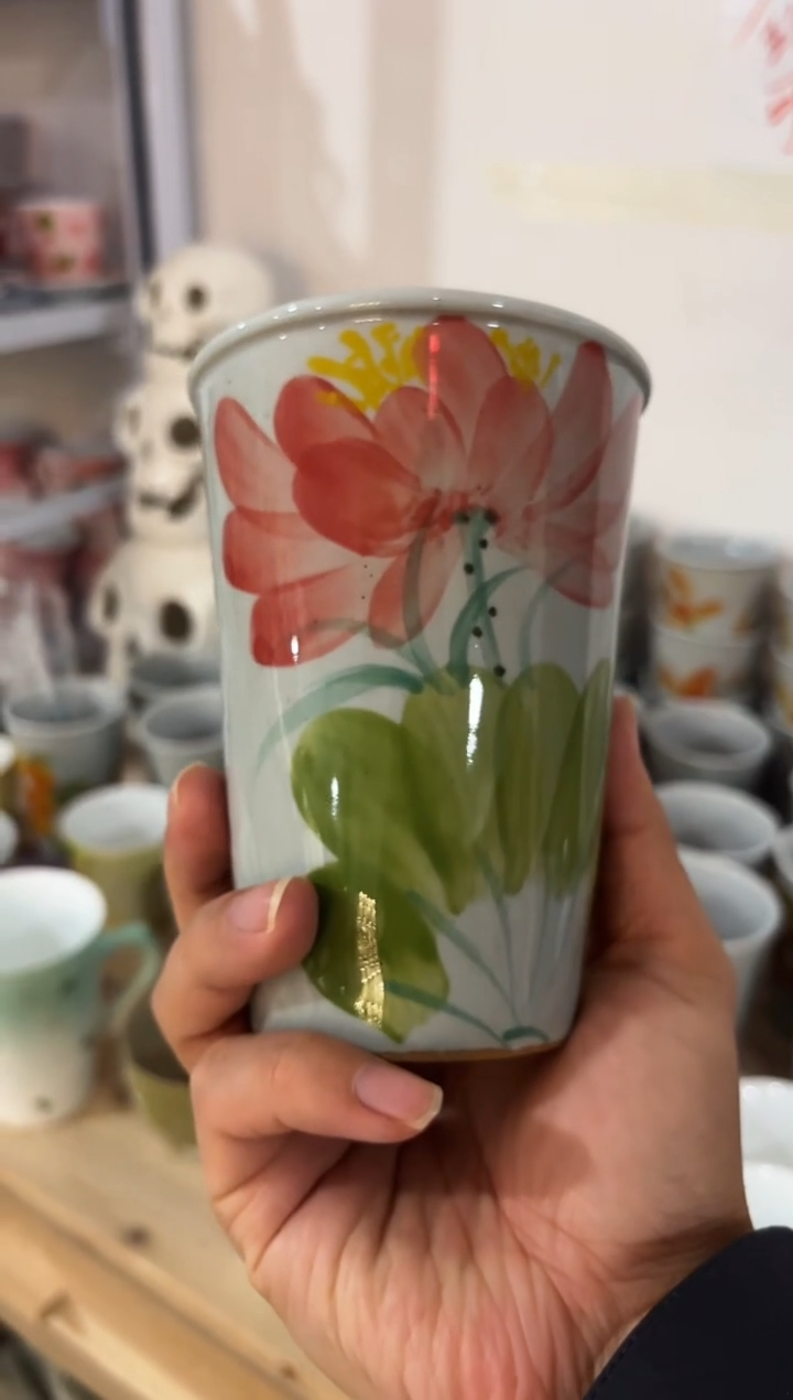 手绘景德镇餐饮具玲珑