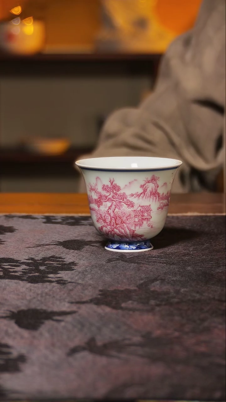 唐芙琼胭脂红主人杯