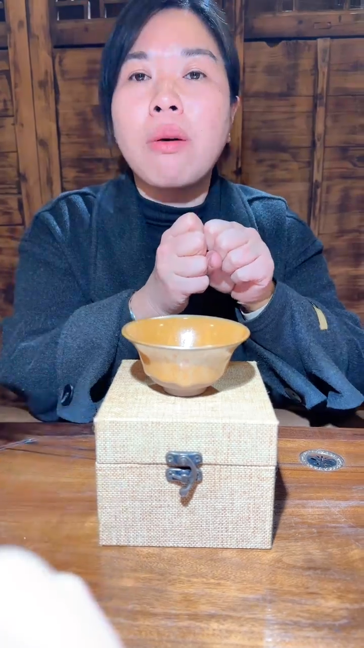 【闪购商品】茶盏吴林森30古瓷泰斗首届非遗评审员