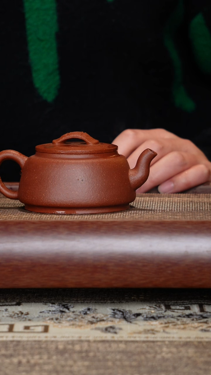 【闪购商品】紫砂茶壶微瑕如意汉瓦降坡半手工