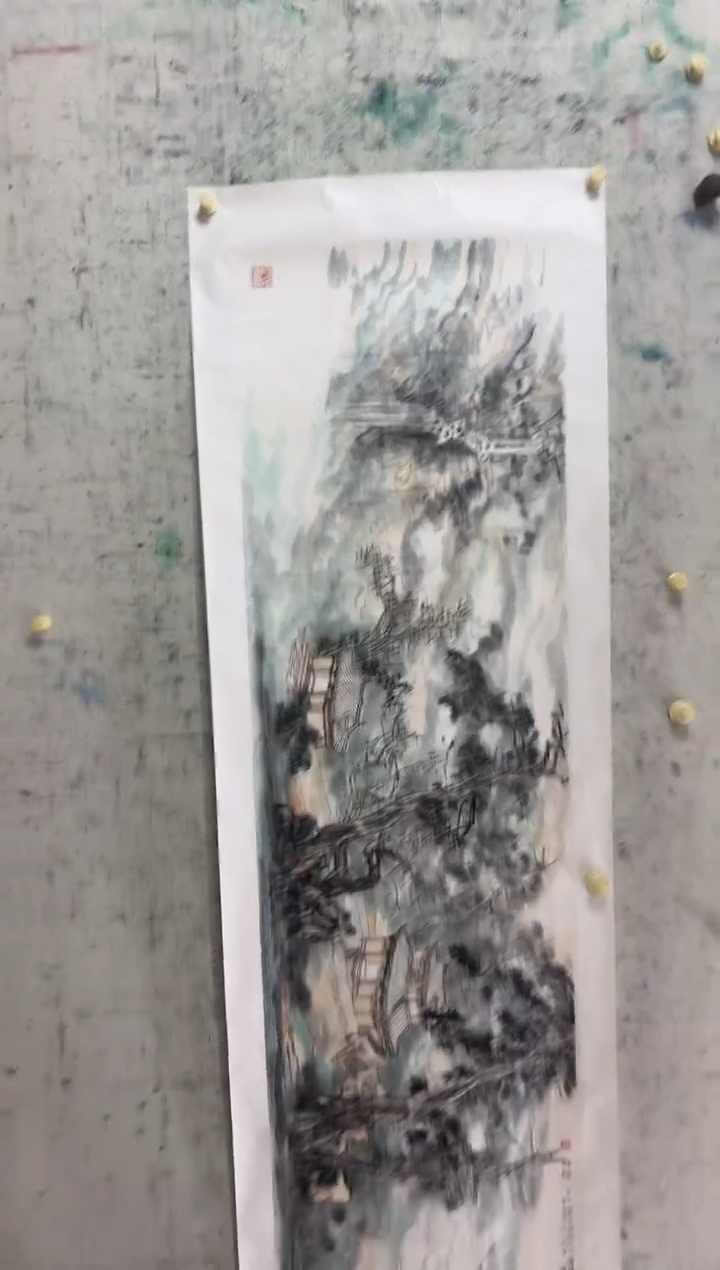 【闪购商品】绘画陈永利老师山水作品8平尺