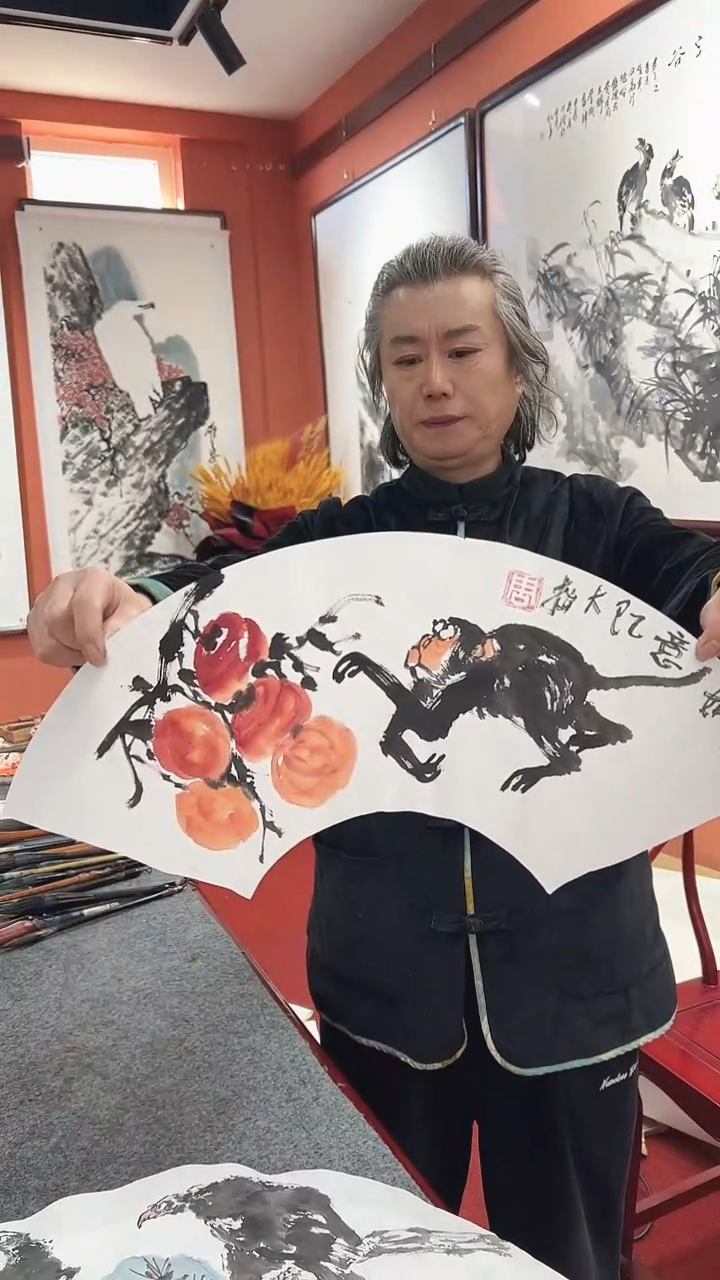 国画周大拙/国画/花鸟