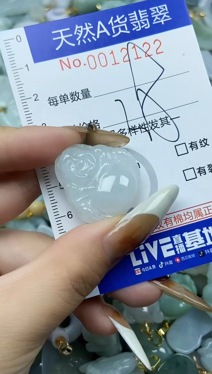 【闪购商品】翡翠颈饰未镶嵌天然A货翡翠