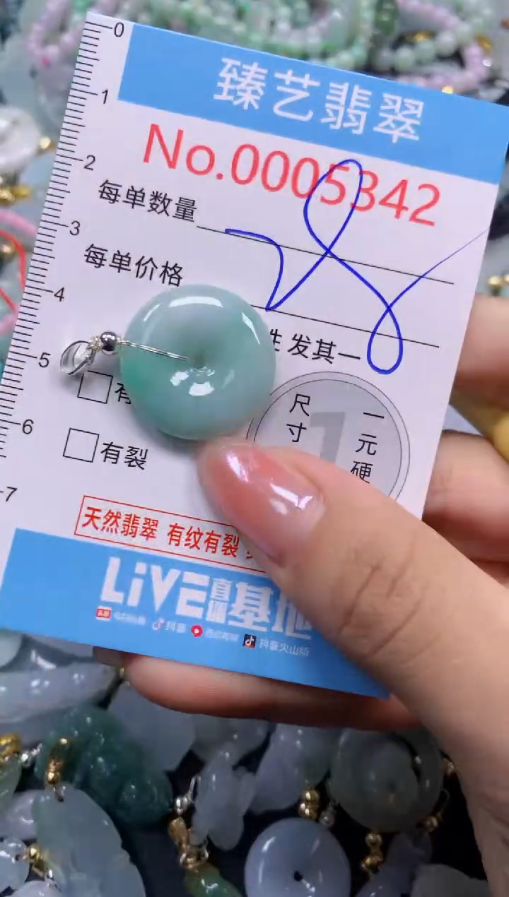 颈饰未镶嵌翡翠5342