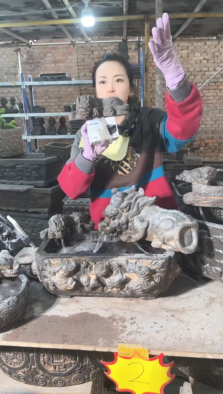 小流水不带盆Y-019