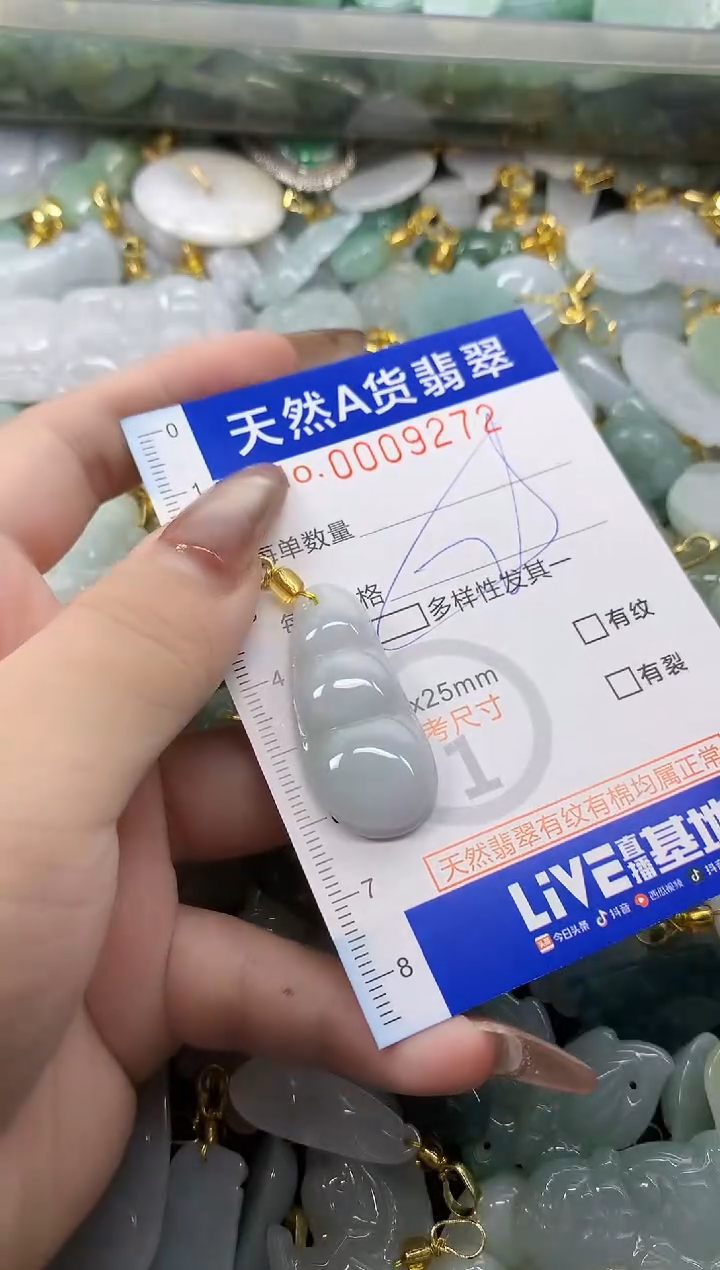 翡翠未镶嵌颈饰天然A货翡翠