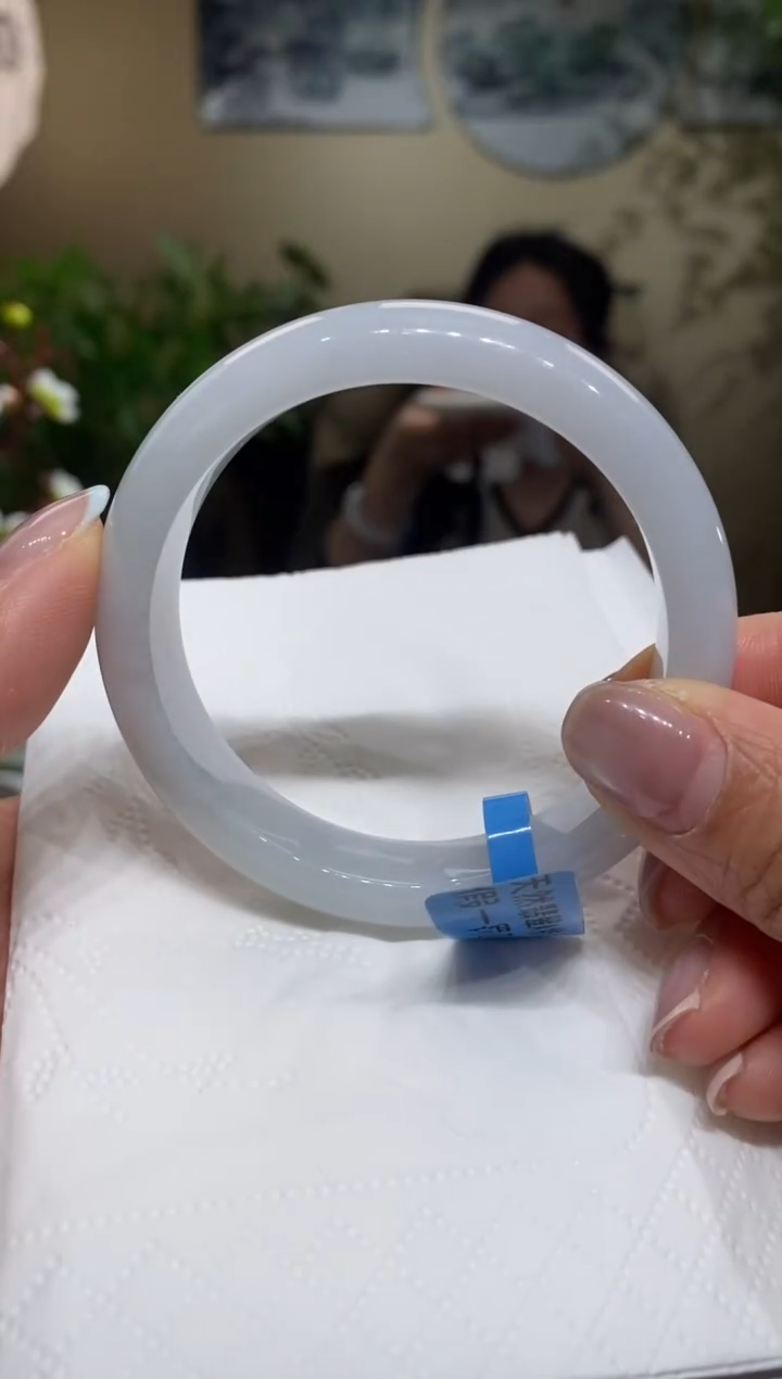 【闪购商品】翡翠手镯未镶嵌翡翠54-55