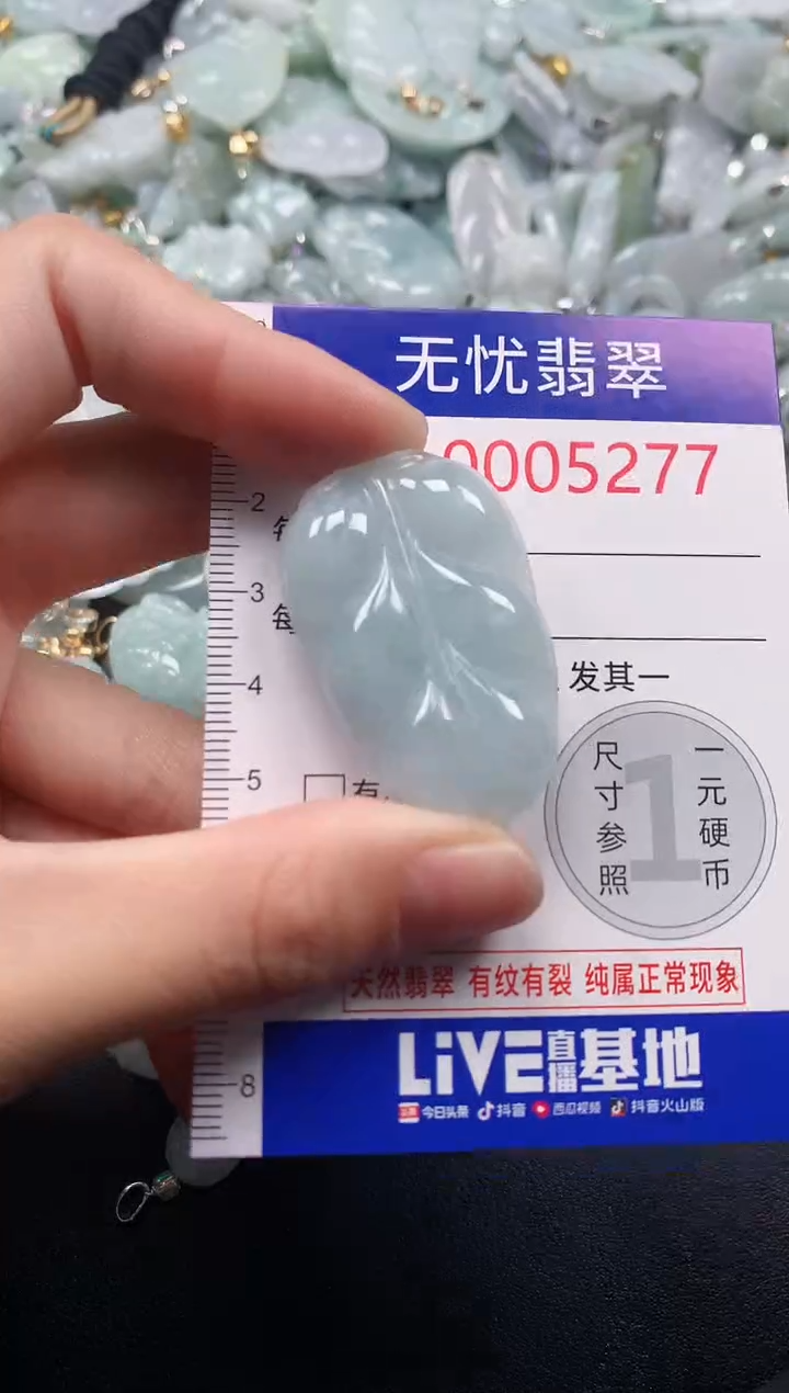 吊坠(不含链)未镶嵌翡翠5277