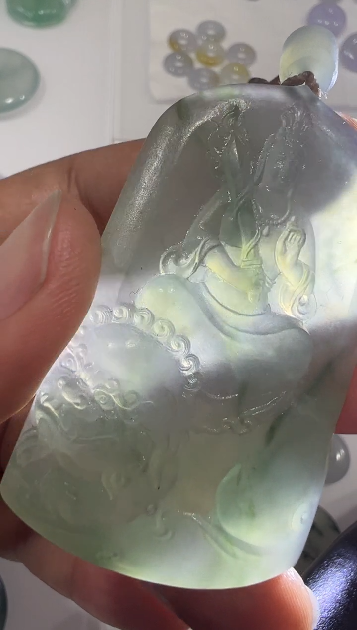 定制翡翠未镶嵌牌子