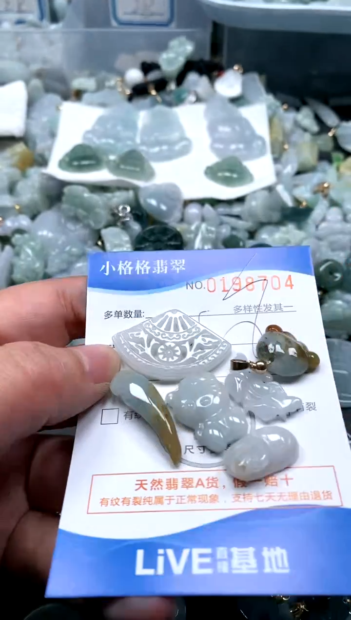 【闪购商品】翡翠颈饰未镶嵌闪购商品0198704