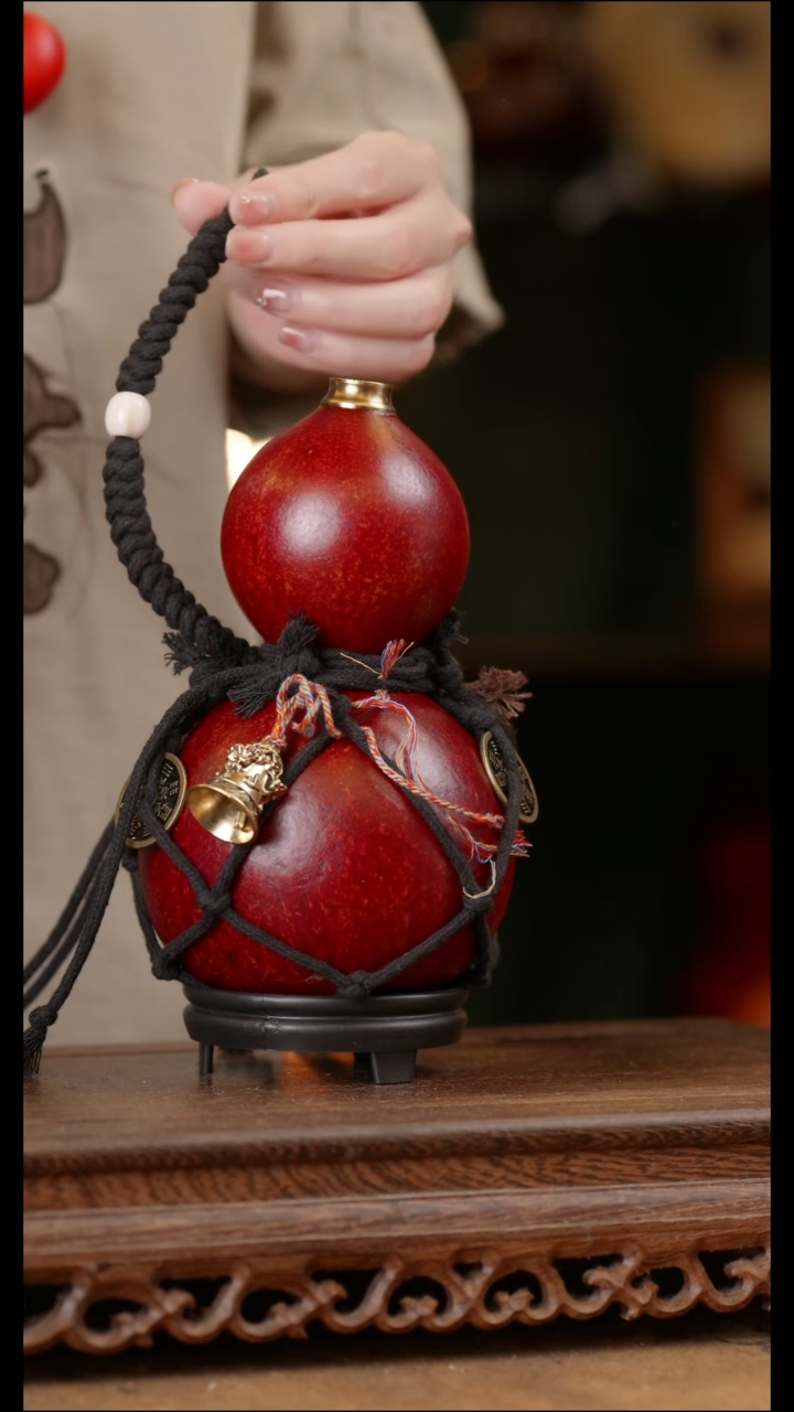 83号精品天然大漆酒葫芦一物一拍~